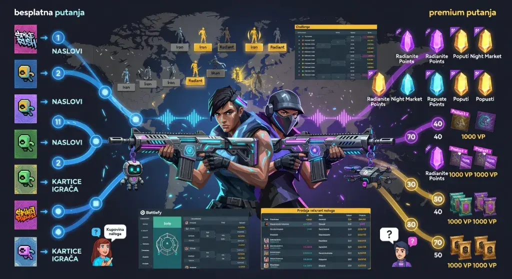 Kako izabrati najbolji Valorant battle pass: Vodič kroz kupovinu skinova, poena i učešće na turnirima