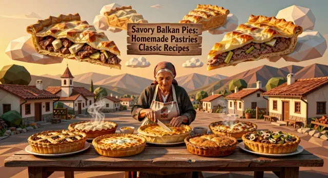 Slane balkanske pite: Domaće kolači klasični recepti