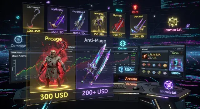 Kako efikasno trgovati i unaprediti profil u Dota 2: Vodič za prodaju, kupovinu i razmenu heroja i opreme